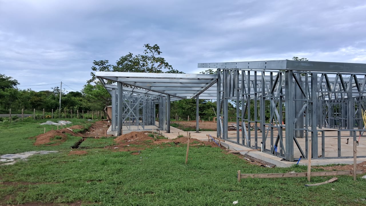 Residencia campestre en Steel Framing modelo Nordic 120 entregada por Rappicasa
